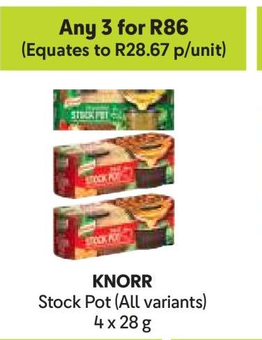 Knorr Stock Pot All Variants