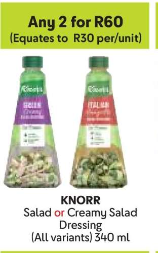 KNORR Salad or Creamy Salad Dressing