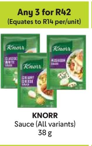 KNORR Sauce (All variants)
