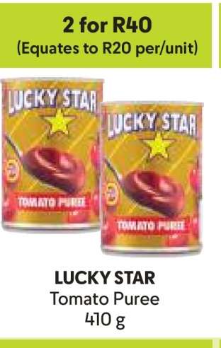 LUCKY STAR Tomato Puree