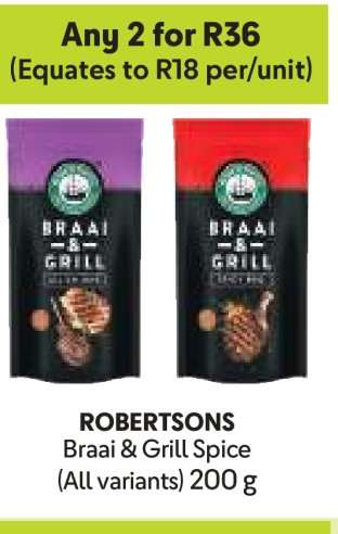 Robertsons Braai & Grill Spice