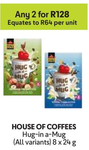HOUSE OF COFFEES Hug-in a-Mug (All variants)