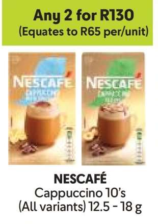 NESCAFÉ Cappuccino 10’s