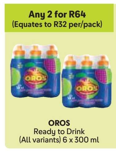 Oros Ready to Drink