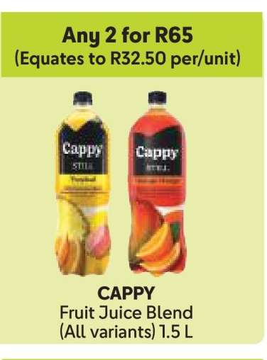 Cappy Fruit Juice Blend