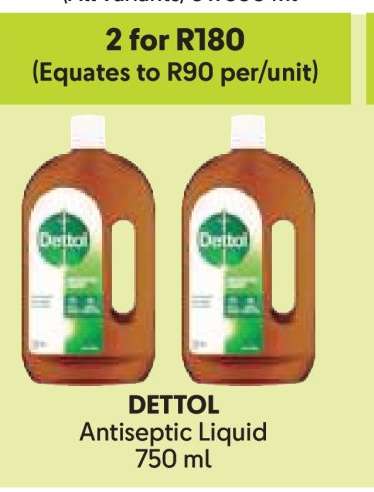 DETTOL Antiseptic Liquid 750 ml
