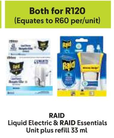 RAID Liquid Electric & RAID Essentials