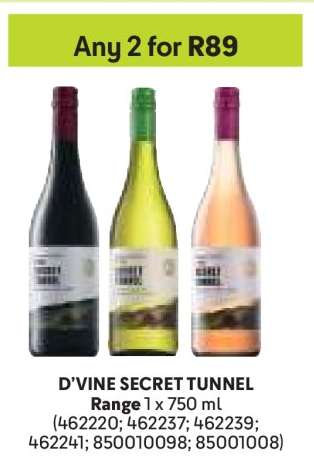 D'VINE SECRET TUNNEL