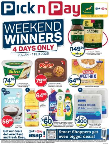 Pick n Pay catalogue  - 29/01/2026 - 01/02/2026.