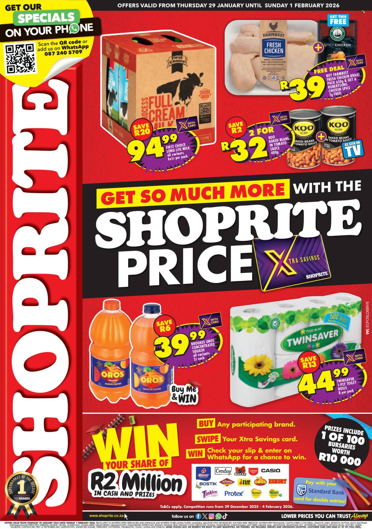Shoprite specials - 29/01/2026 - 01/02/2026. Page 1
