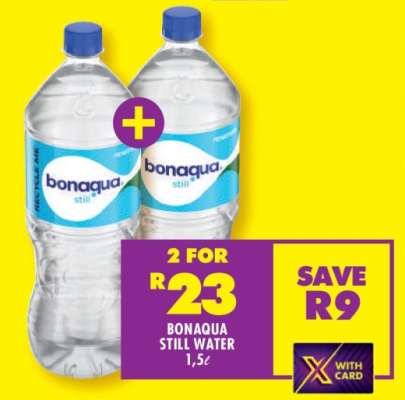 Bonaqua Still Water 1,5l