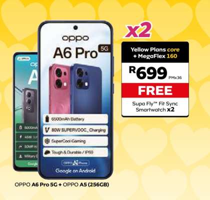 OPPO A6 Pro 5G + OPPO A5 (256GB)