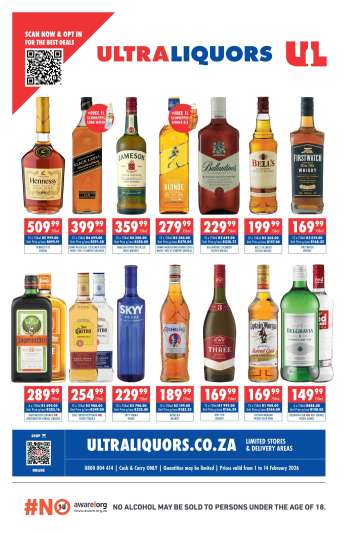 thumbnail - Ultra Liquors catalogue
