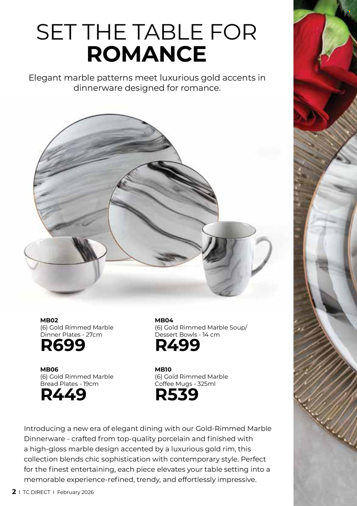 Table Charm Direct specials - 01/02/2026 - 28/02/2026. Page 2