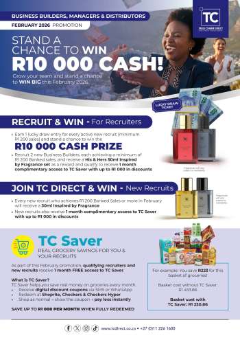 Table Charm Direct catalogue  - 01/02/2026 - 28/02/2026.