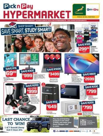 Pick n Pay Hypermarket catalogue  - 02/02/2026 - 08/03/2026.