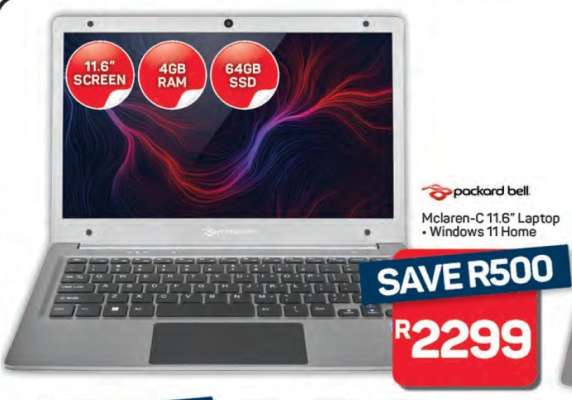 Packard Bell Mclaren-C 11.6" Laptop