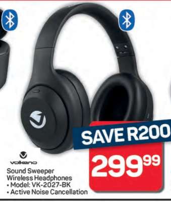 Sound Sweeper Wireless Headphones