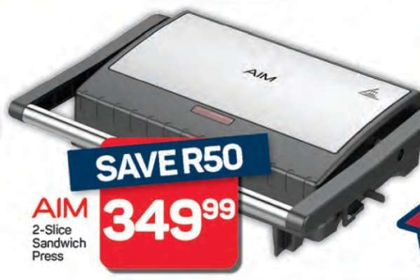 AIM 2-Slice Sandwich Press