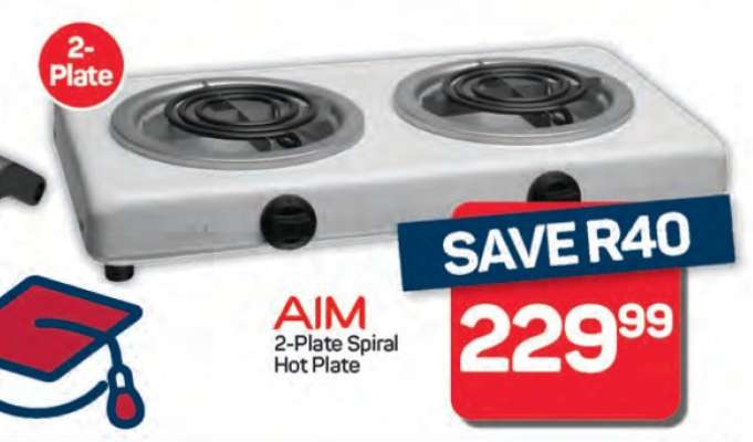 AIM 2-Plate Spiral Hot Plate