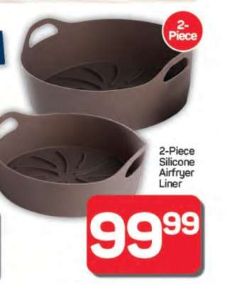 2-Piece Silicone Airfryer Liner