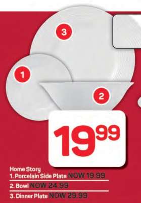 Home Story Porcelain Side Plate