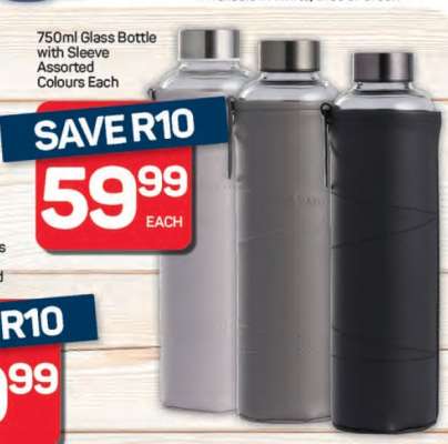 750ml Glass Bottle with Sleeve