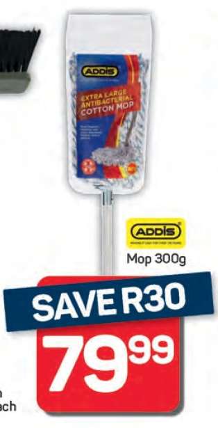 Addis Extra Large Antibacterial Cotton Mop