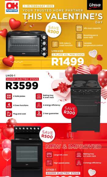 OK Furniture catalogue  - 01/02/2026 - 15/02/2026.