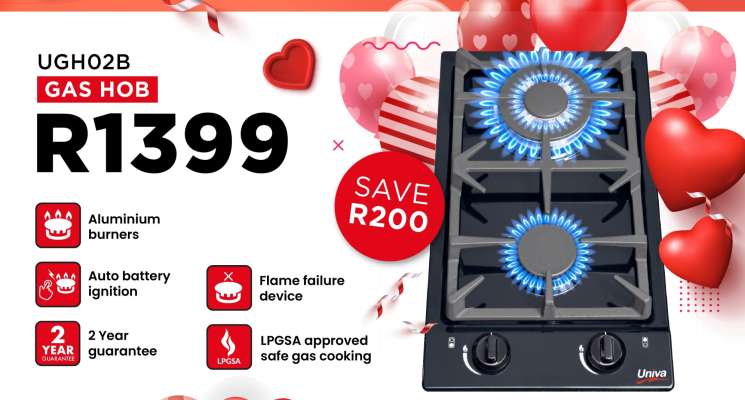 UGH02B Gas Hob