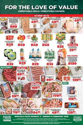 Food Lover's Market catalogue  - 02/02/2026 - 08/02/2026.
