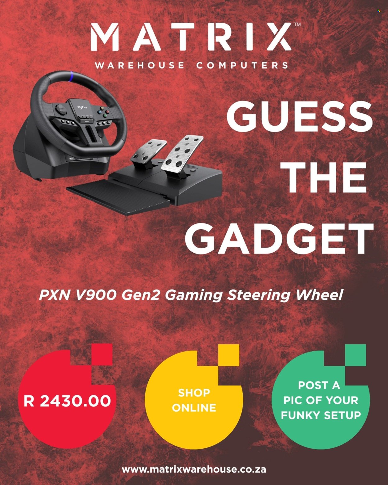 Matrix Warehouse specials. Page 1