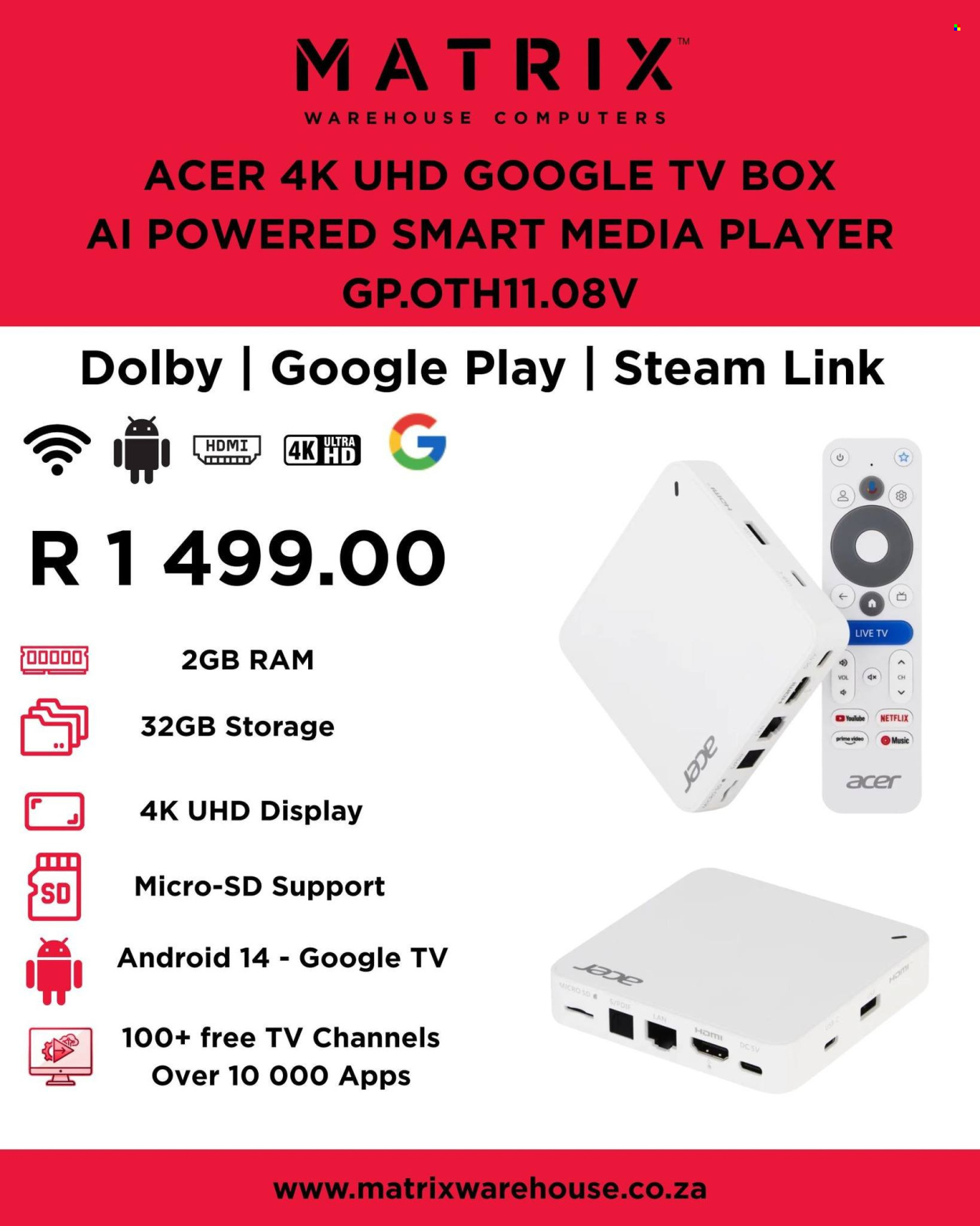 Matrix Warehouse specials. Page 2