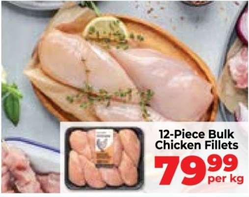 12-Piece Bulk Chicken Fillets