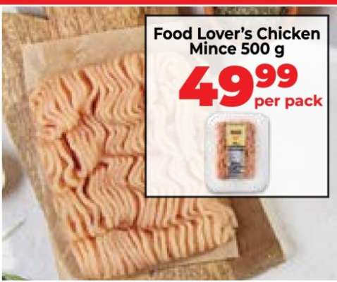 Food Lover’s Chicken Mince 500 g