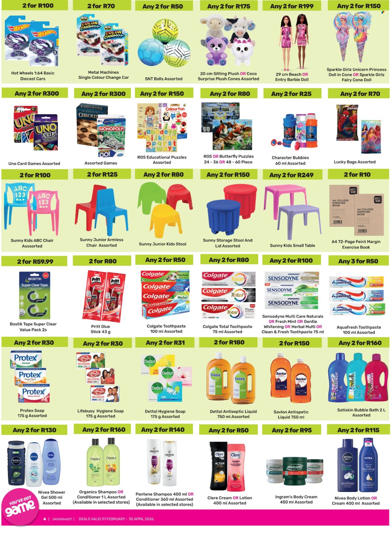 Game specials - 01/02/2026 - 30/04/2026. Page 6