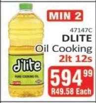 DLITE Oil Cooking