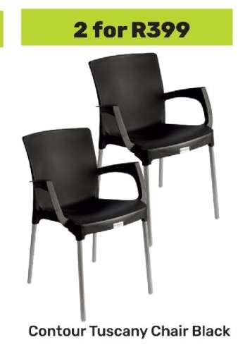 Contour Tuscany Chair Black
