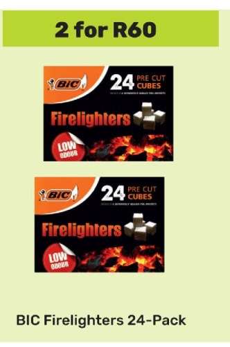 BIC Firelighters 24-Pack