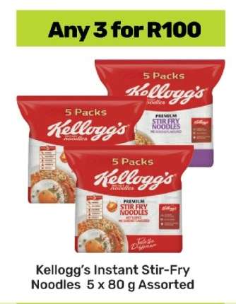 Kellogg’s Instant Stir-Fry Noodles