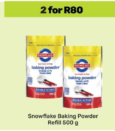 Snowflake Baking Powder Refill 500 g