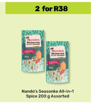 Nando’s Seasonke All-in-1 Spice 200 g Assorted