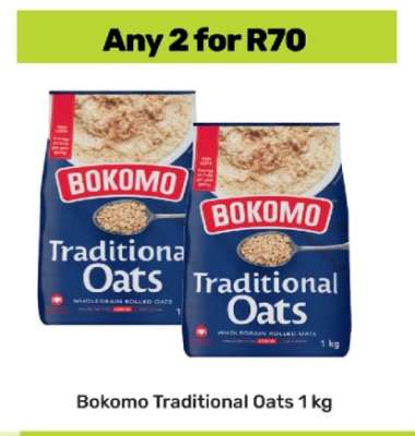 Bokomo Traditional Oats 1 kg