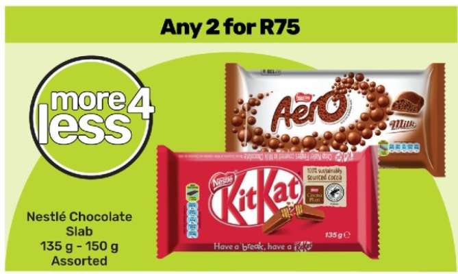 NESTLE CHOCOLATE SLAB