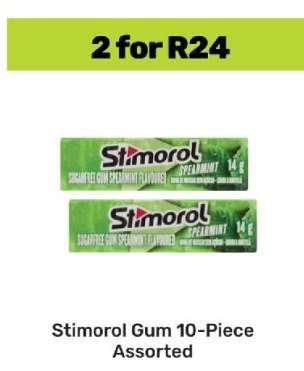 Stimorol Gum 10-Piece Assorted