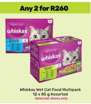 Whiskas Wet Cat Food Multipack