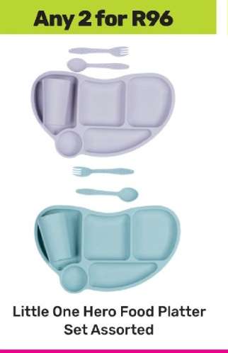 Little One Hero Food Platter Set Assorted