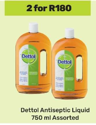 Dettol Antiseptic Liquid 750 ml Assorted