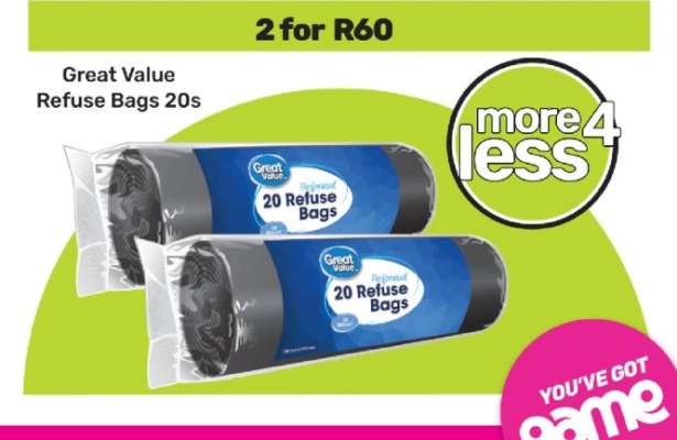 Great Value Refuse Bags-20s