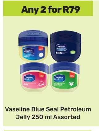 Vaseline Blue Seal Petroleum Jelly 250 ml Assorted